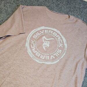 SILVERBACK Gym Wear Pump Cover Graphic T-Shirt Size 2XL Walk with the Strong